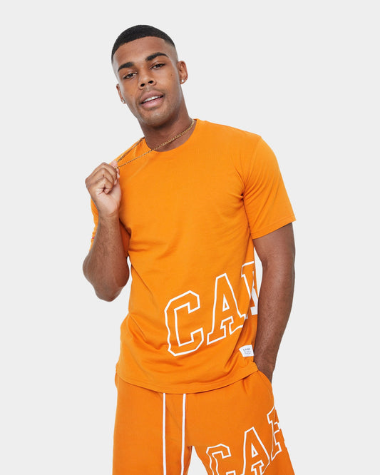 Carré Enorme Classique Short Sleeve T-Shirt Burnt Orange