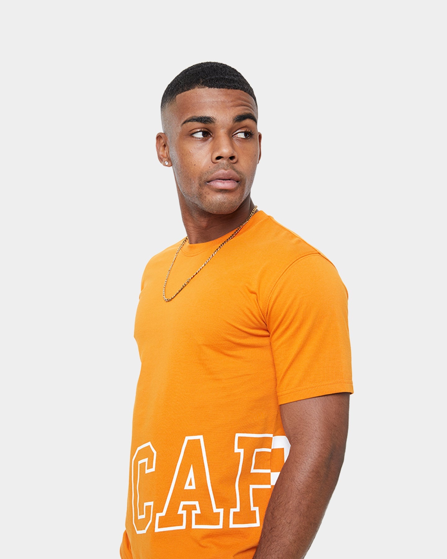 Carré Enorme Classique Short Sleeve T-Shirt Burnt Orange