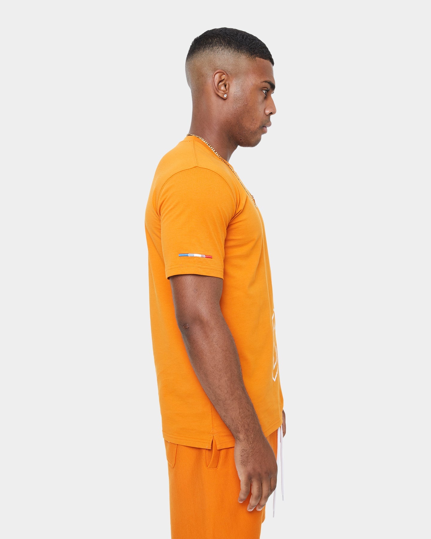 Carré Enorme Classique Short Sleeve T-Shirt Burnt Orange