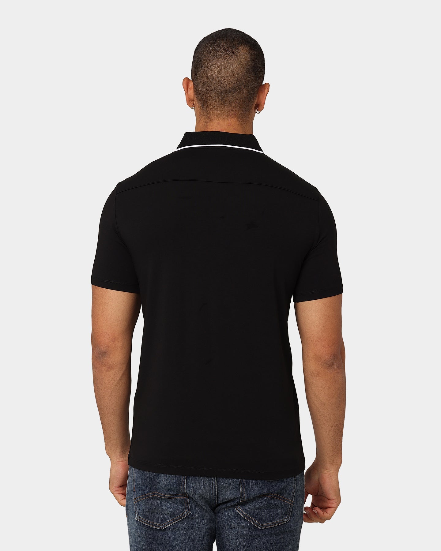 Armani Exchange Armani Exchange Polo Shirt Black