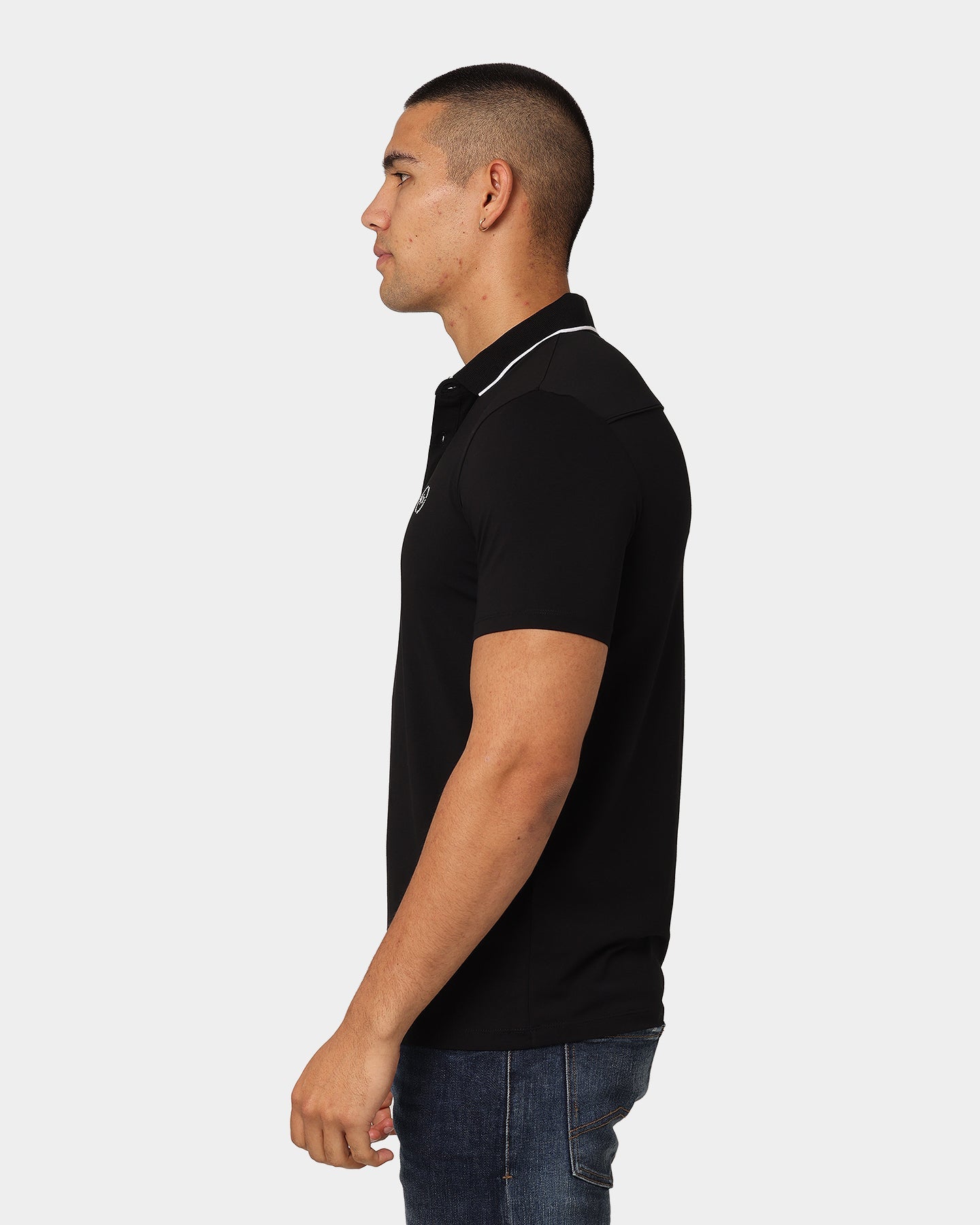 Armani Exchange Armani Exchange Polo Shirt Black