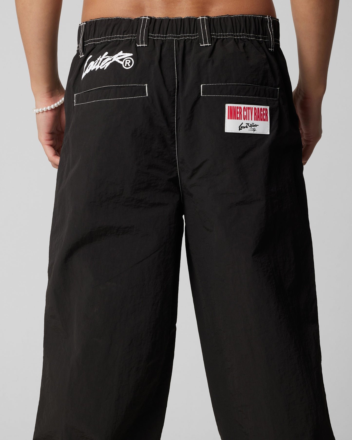 Loiter Rager Pants Black