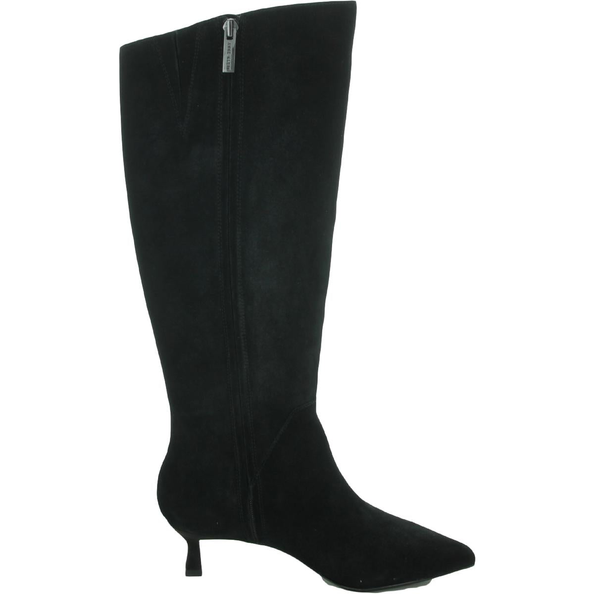 Isela Womens Suede Pointed Toe Knee-High Boots