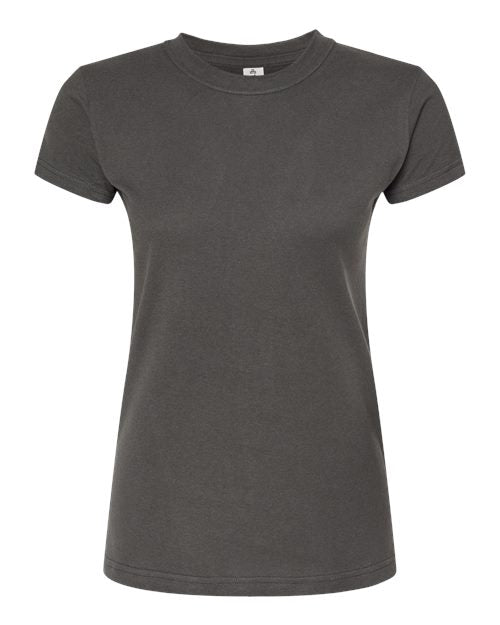 Tultex Women's Slim Fit Fine Jersey T-Shirt 2 of 3