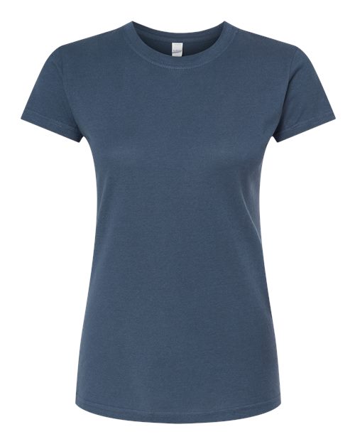 Tultex Women's Slim Fit Fine Jersey T-Shirt 2 of 3