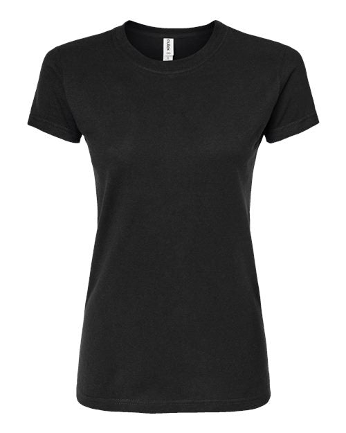 Tultex Women's Slim Fit Fine Jersey T-Shirt 2 of 3