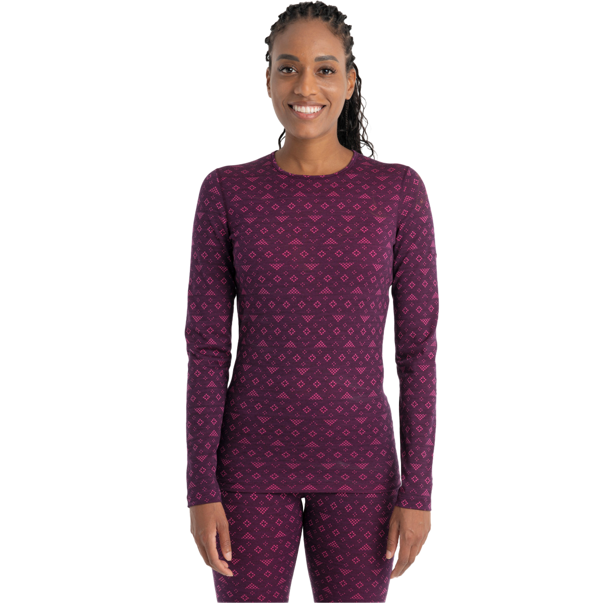 Women's Merino 200 Oasis LS Crewe First Snow