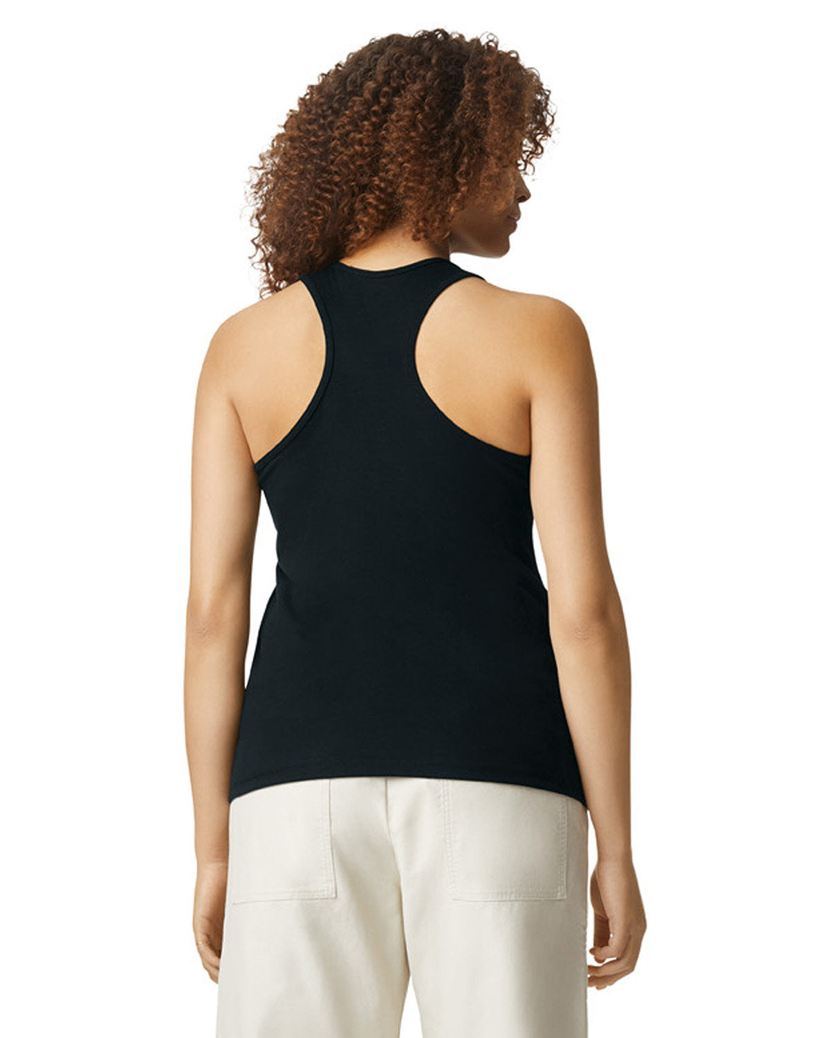 Gildan Ladies' Softstyle CVC Racerback Tank