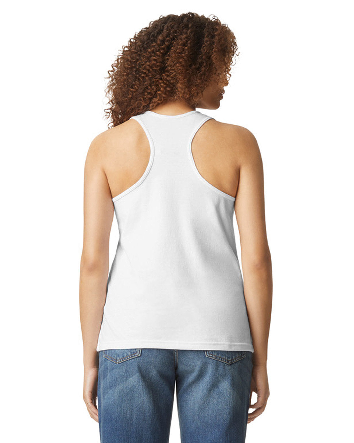 Gildan Ladies' Softstyle CVC Racerback Tank