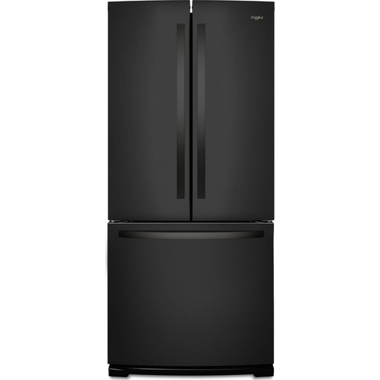 Whirlpool French Door Fridge (WRF560SMHB) - Black