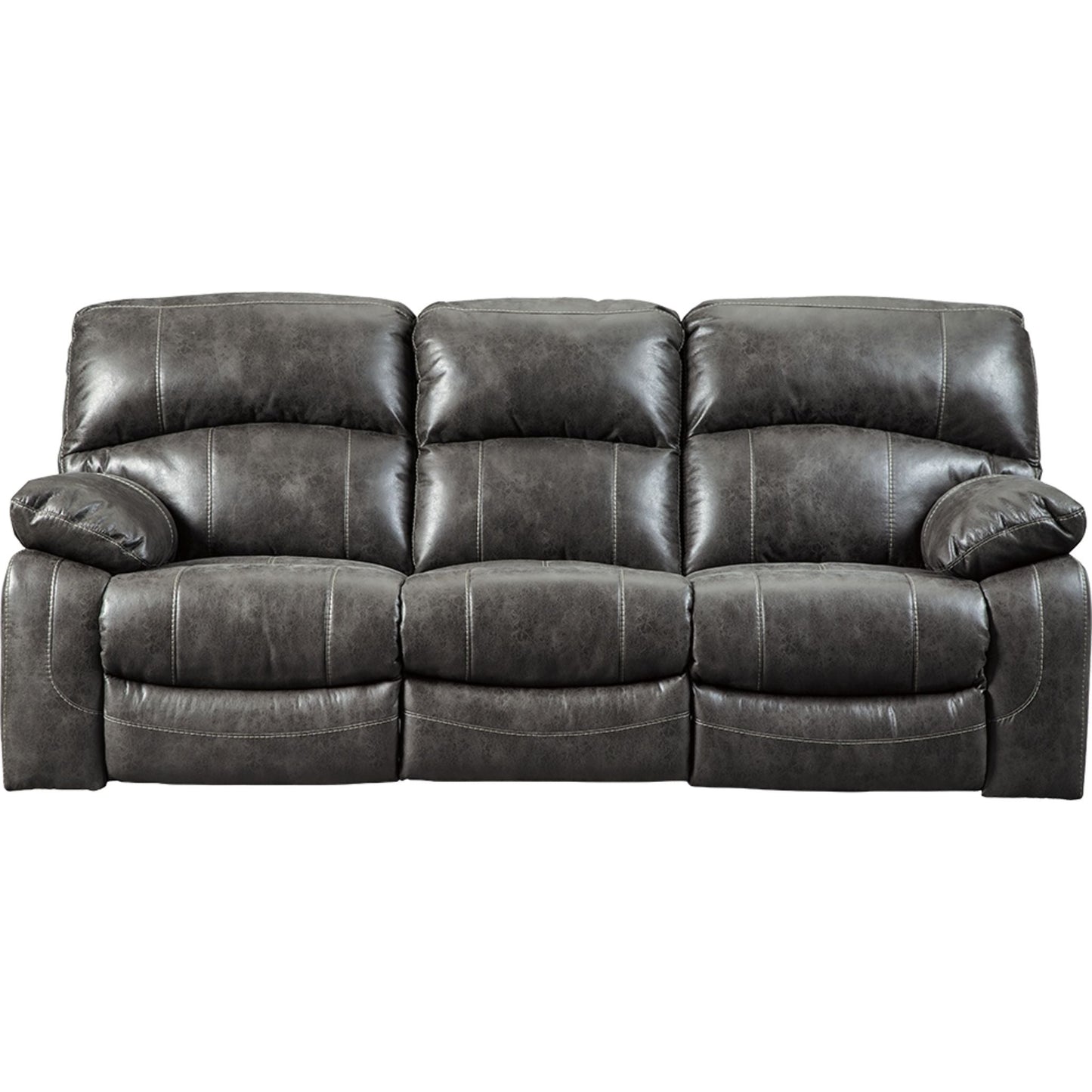 Dunwell Power Reclining Sofa - Steel