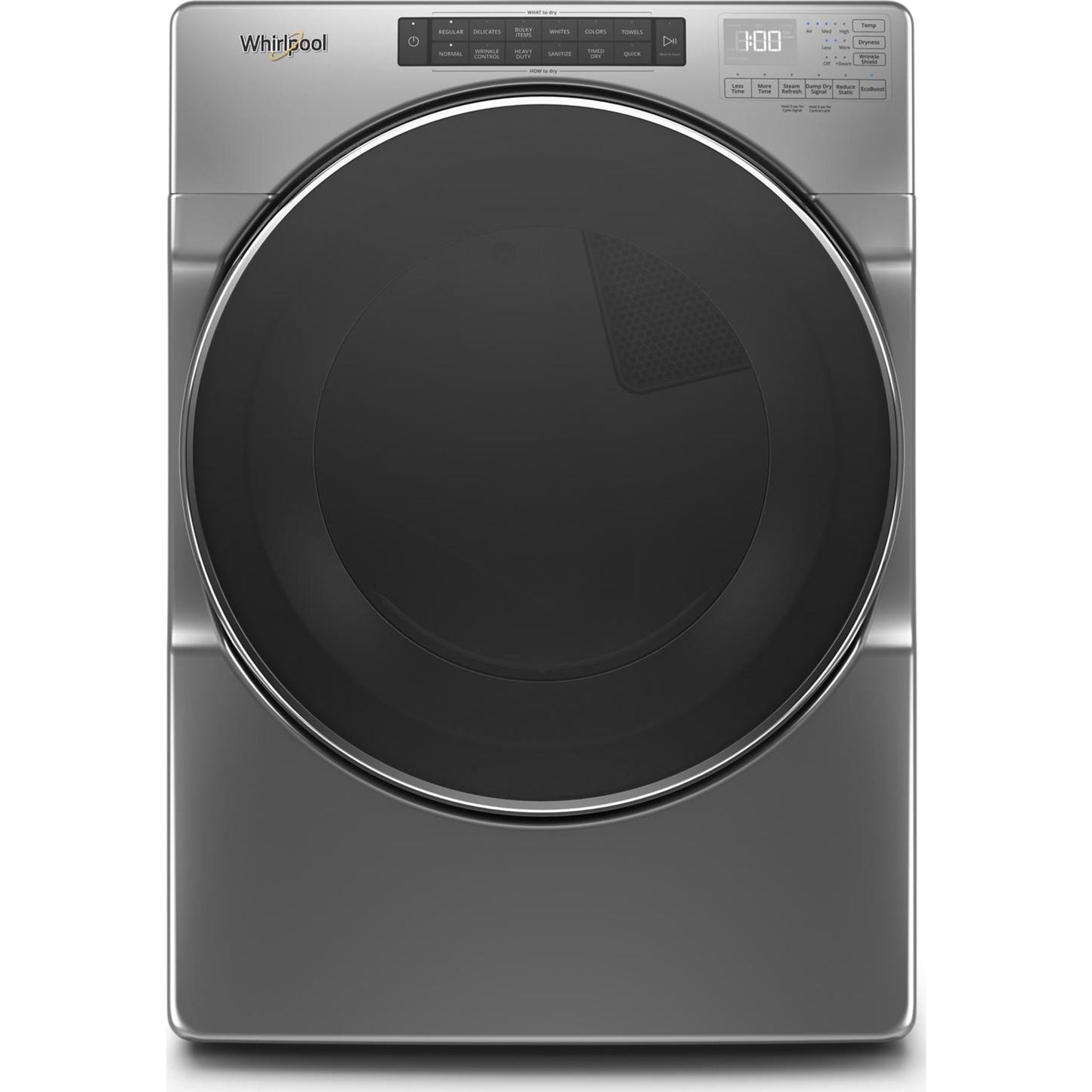 Whirlpool Front Load Dryer (YWED6620HC) - Chrome Shadow