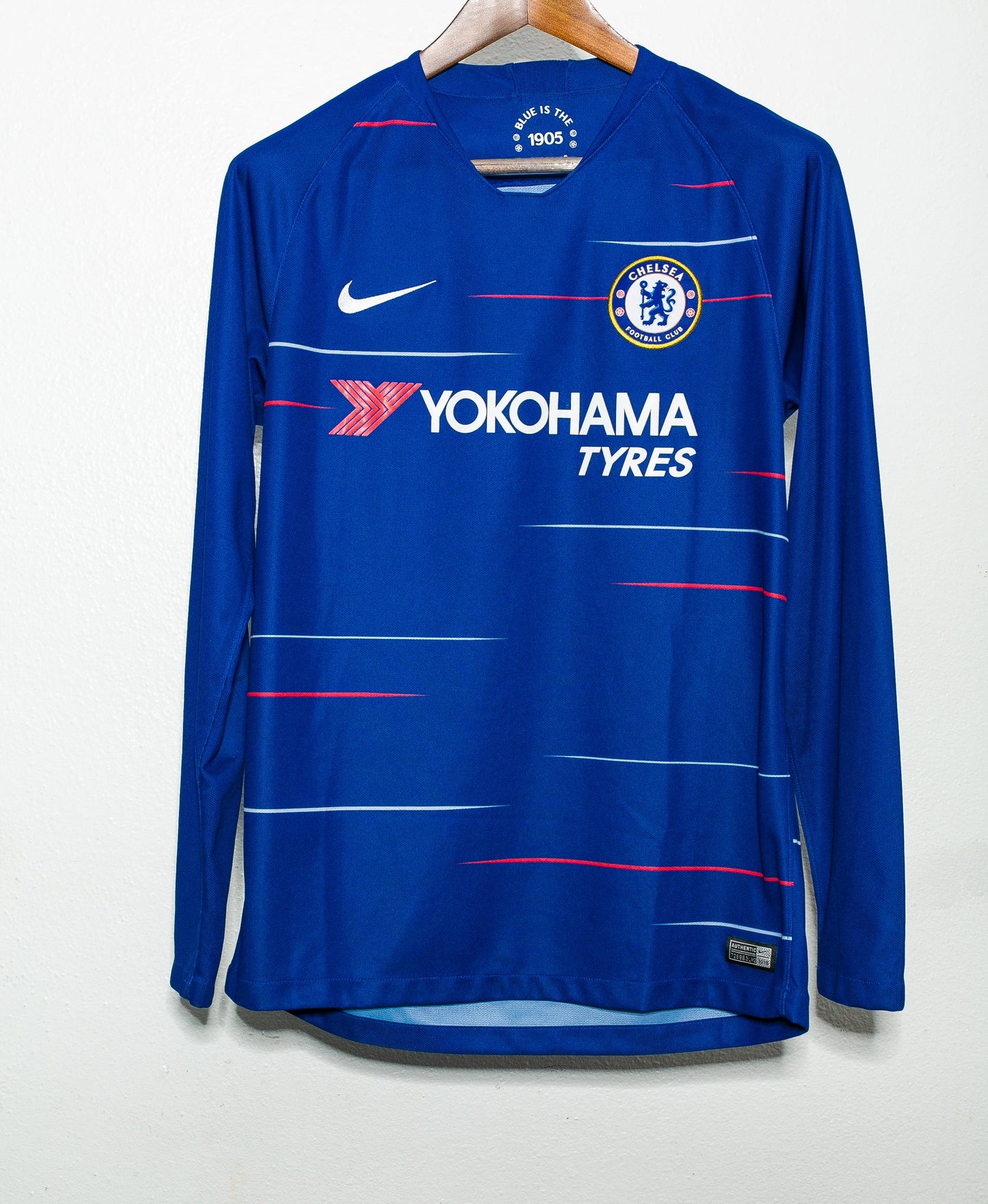 Chelsea 2018-19 Hazard Long Sleeve Home Kit (M)