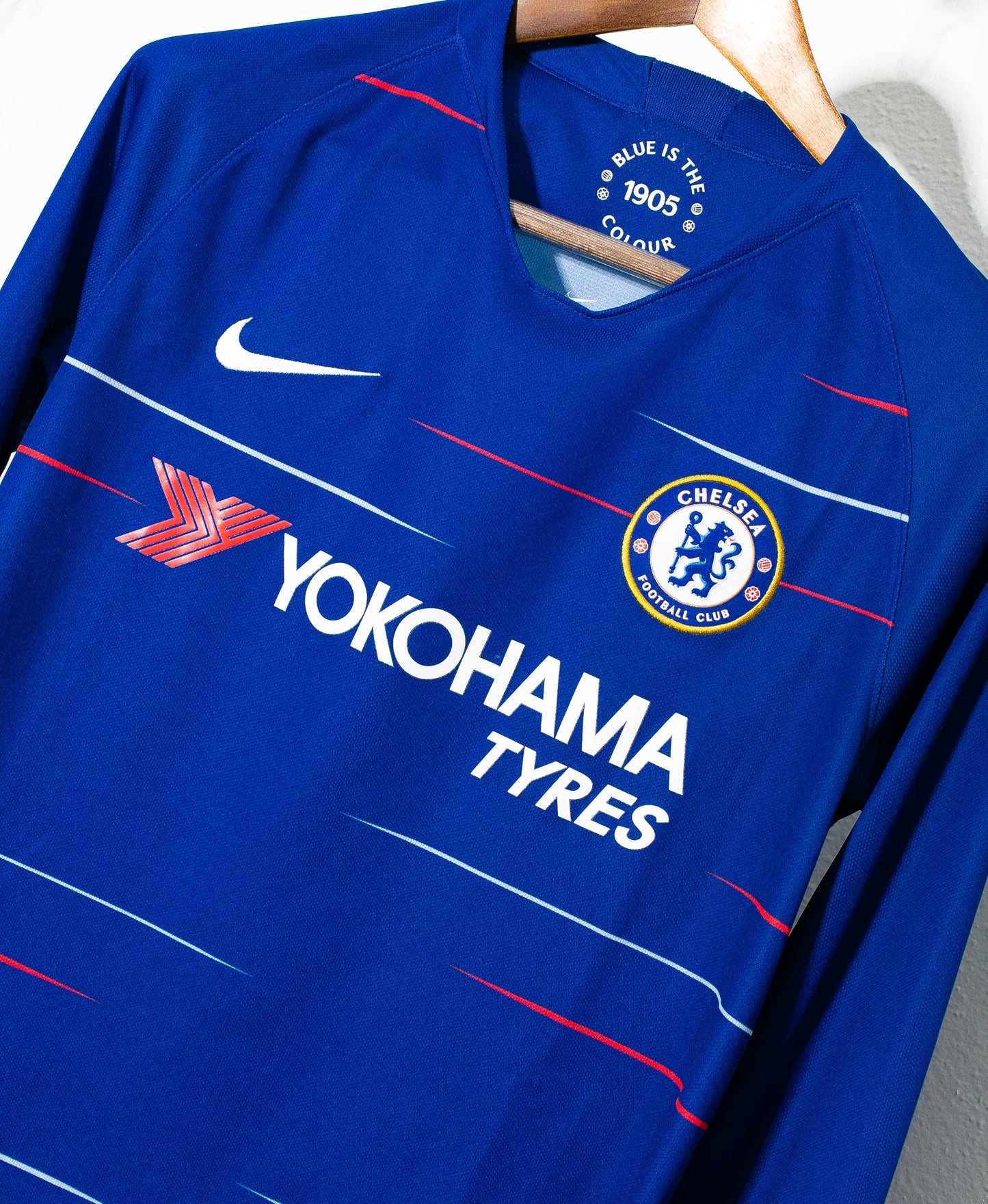 Chelsea 2018-19 Hazard Long Sleeve Home Kit (M)