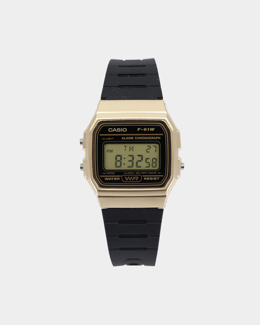 Casio Databank F91WM-9A Gold/Black