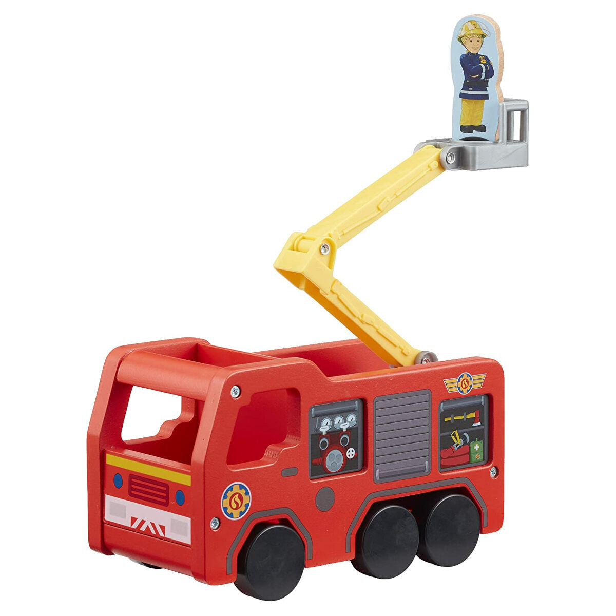 Fireman Sam Wooden Jupiter & Figure