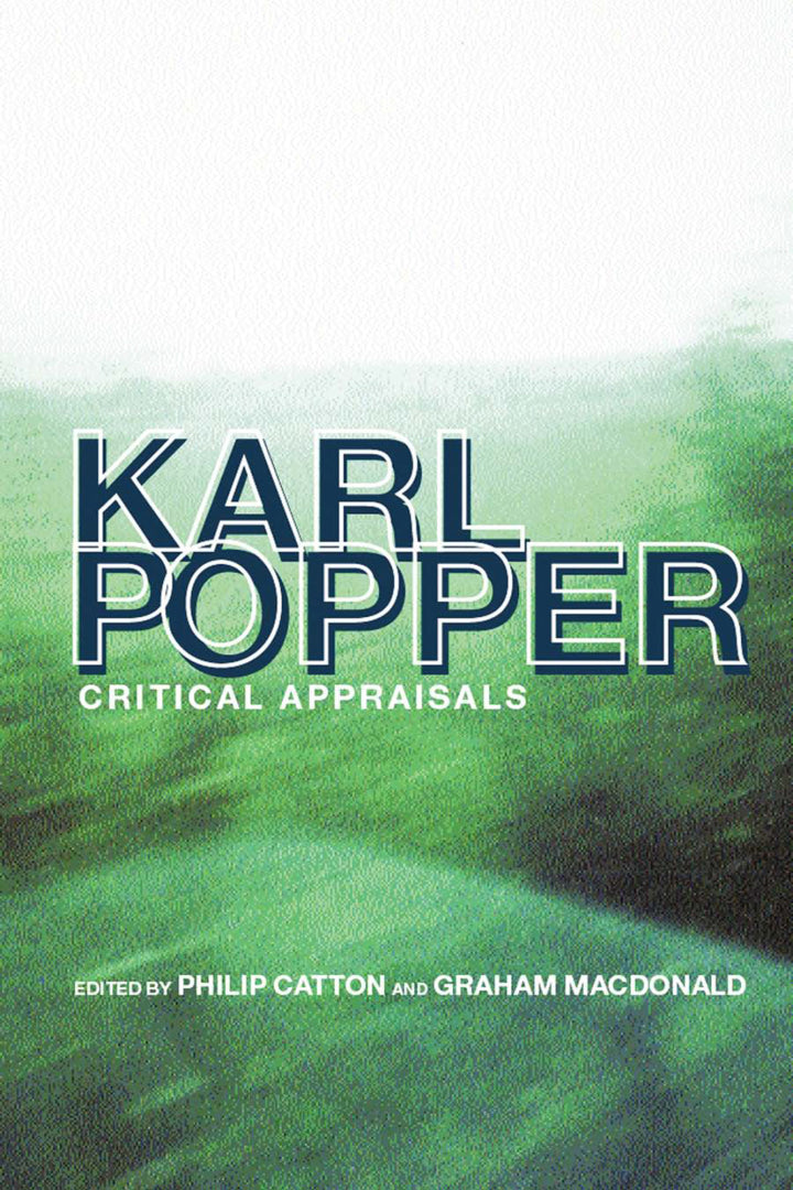 Karl Popper 1st Edition Critical Appraisals PDF E-book :