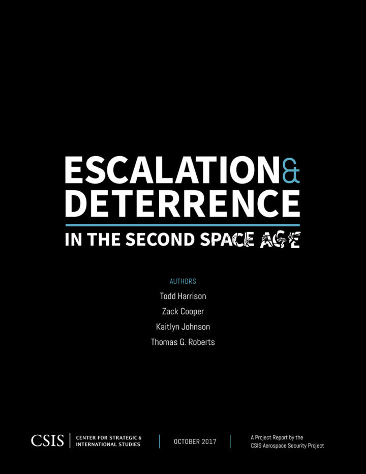 Escalation and Deterrence in the Second Space Age  PDF BOOK