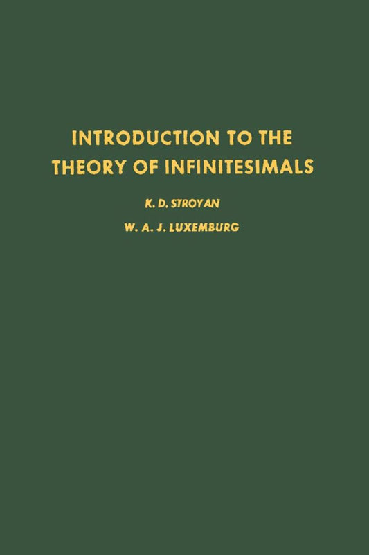 Electronic book PDF   Introduction to the Theory of infiniteseimals