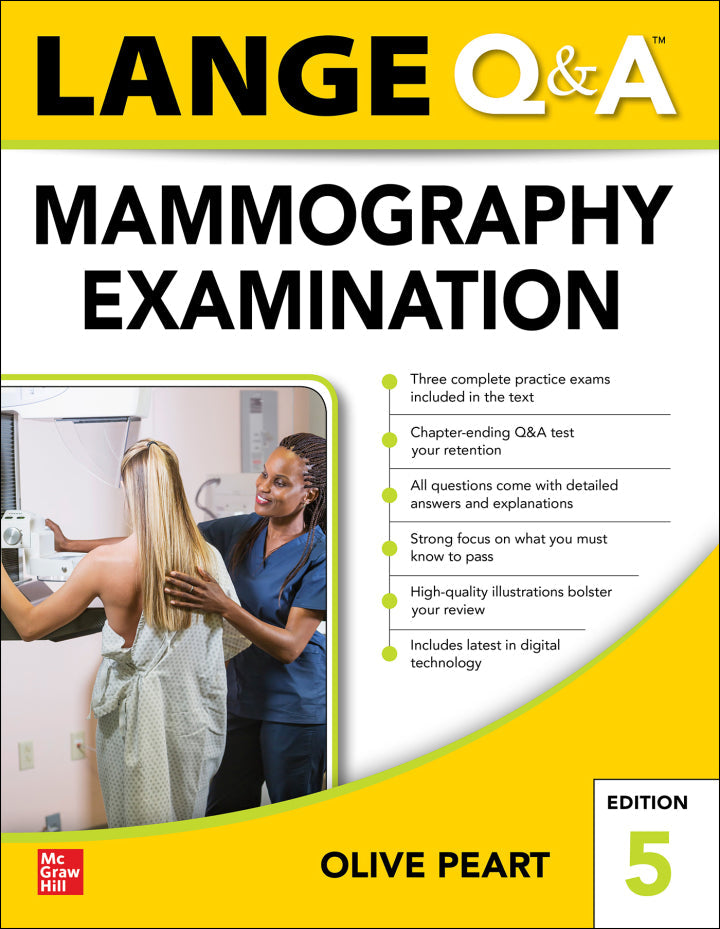 LANGE Q&A: Mammography Examination, Fifth Edition 5th Edition PDF E-book :