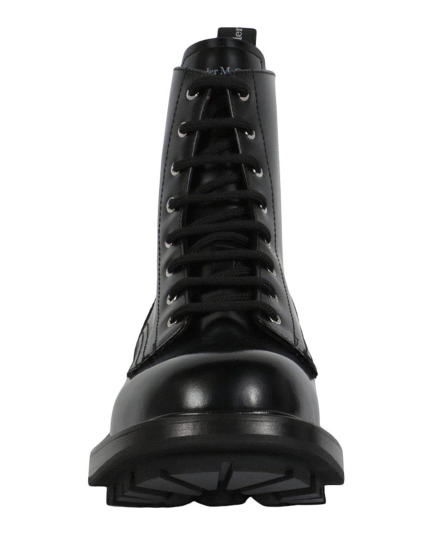 Leather Ankle Combat Boots