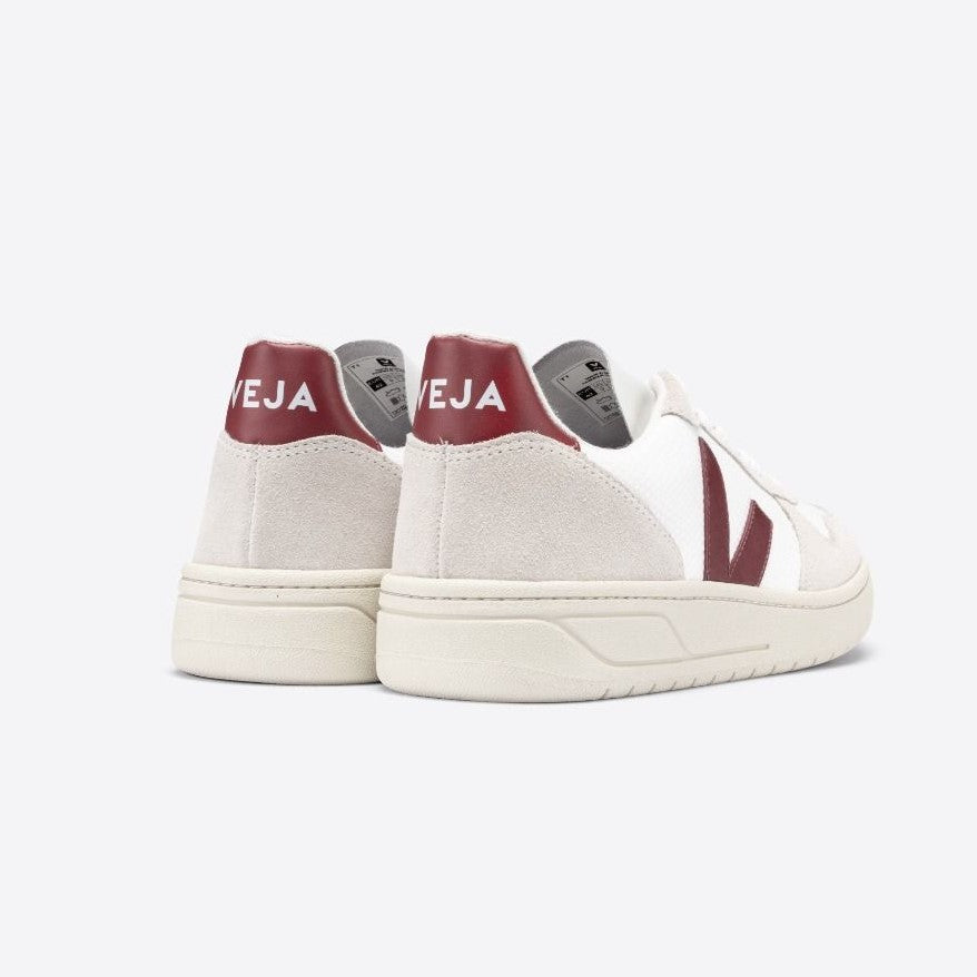 V-10 B-Mesh Sneaker (White + Natural + Marsala)