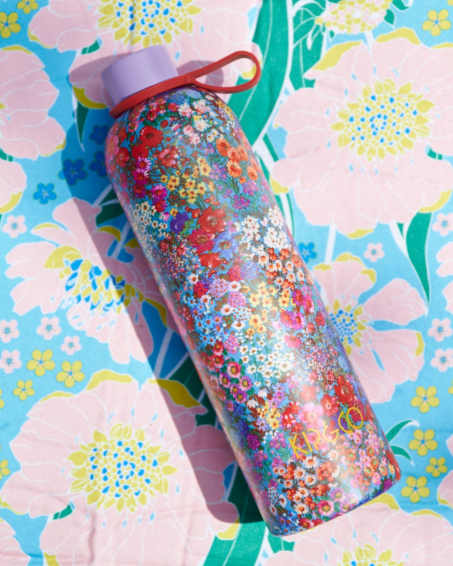 Forever Floral Blue Drink Bottle