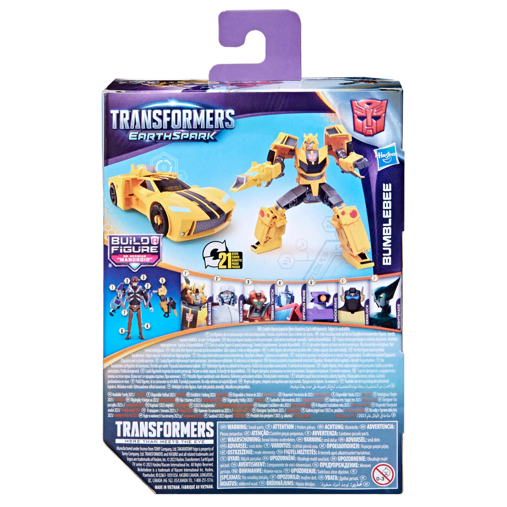 TRANSFORMERS EARTHSPARK DELUXE CLASS - BUMBLEBEE