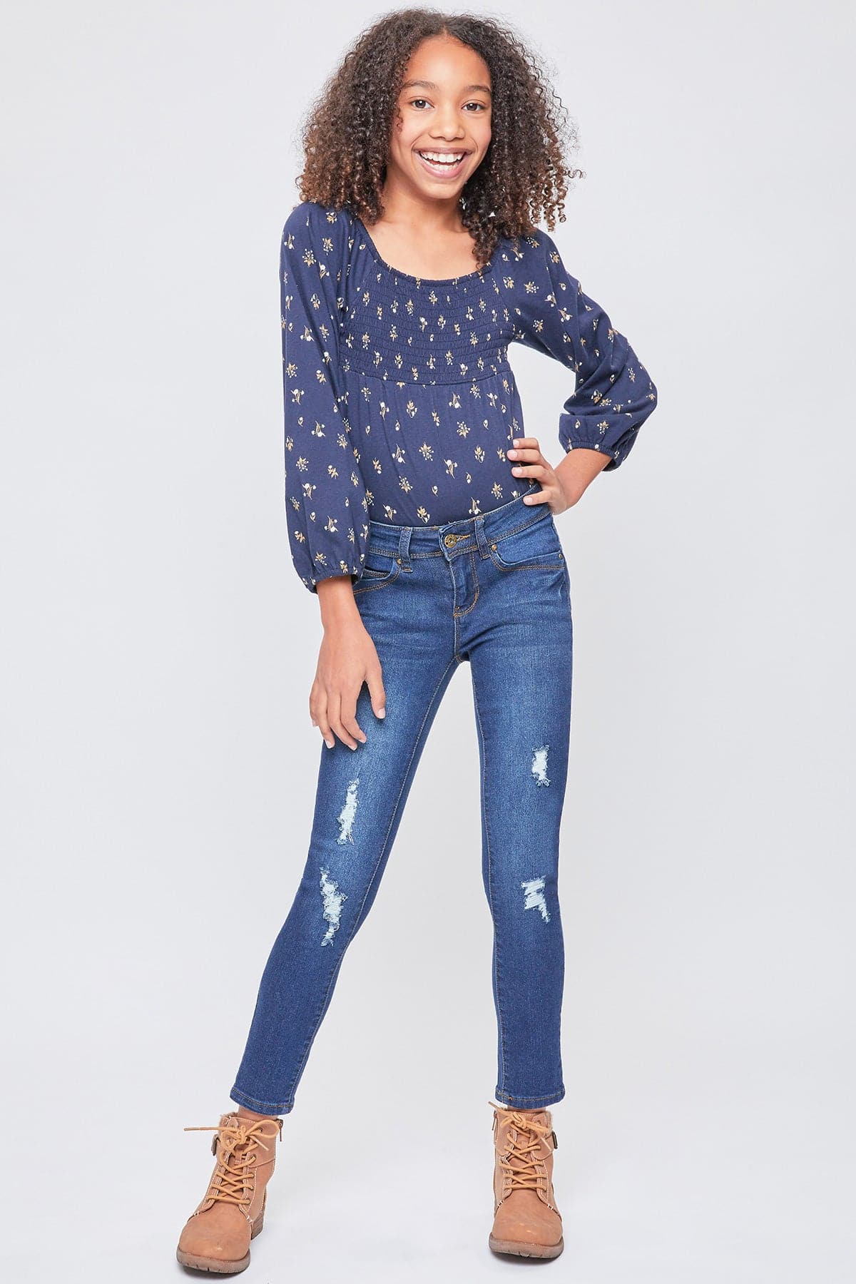 Girls Sustainable WannaBettaFit Skinny Jeans