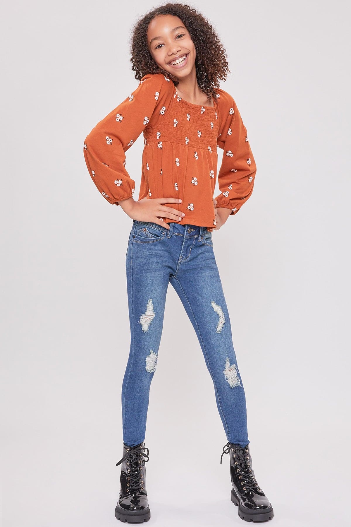 Girls Sustainable WannaBettaFit Skinny Jeans