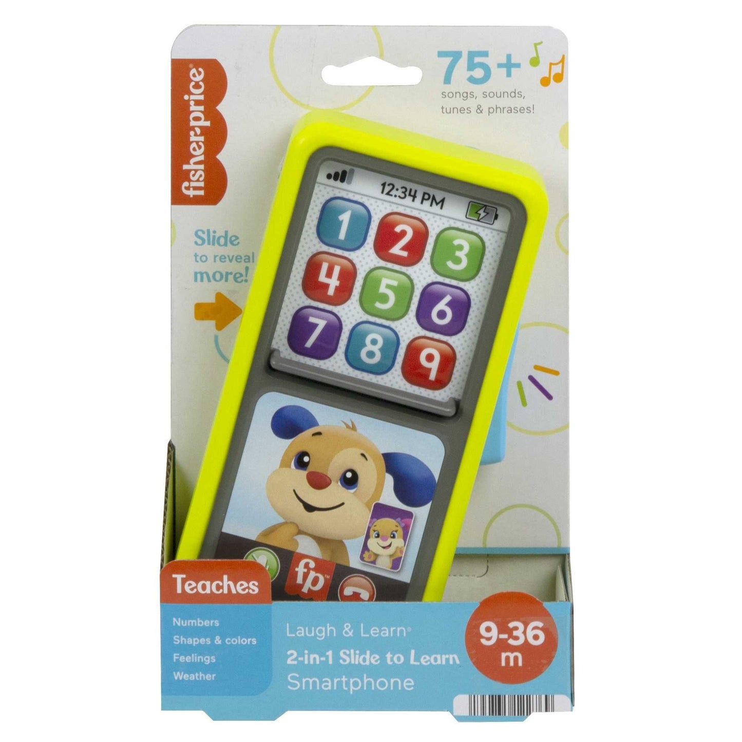 FISHER-PRICE LAUGH & LEARN  2-IN-1 SLIDE TO LEARN SMARTPHONE