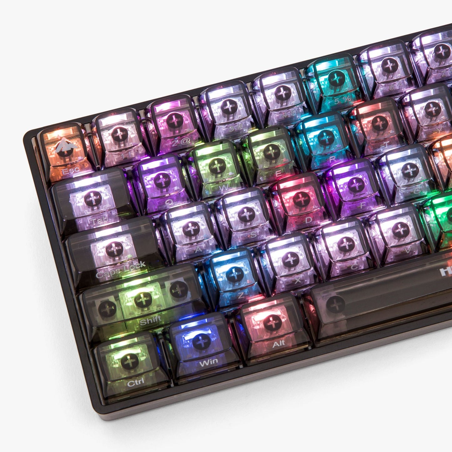 CLEAR OBSIDIAN Base 65 Keyboard