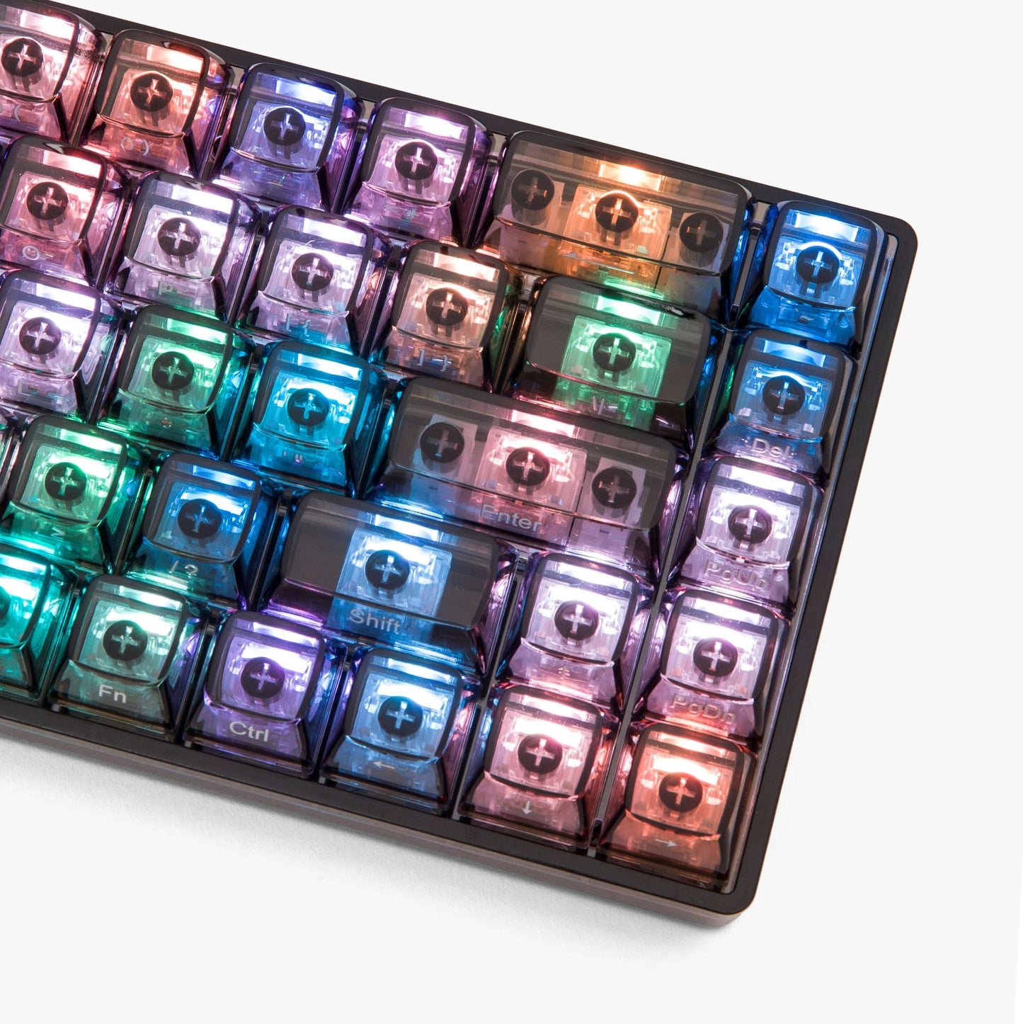 CLEAR OBSIDIAN Base 65 Keyboard