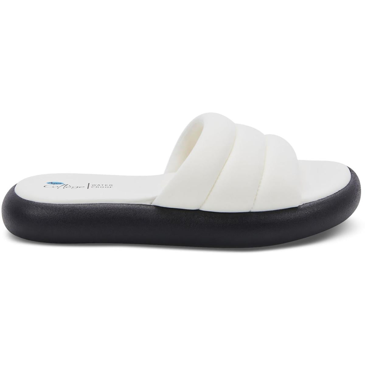 Aqua College Womens Simona Open Toe  Pool Slides