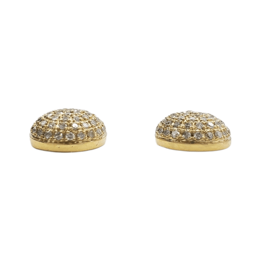 10k Gold Diamond Earrings #18072