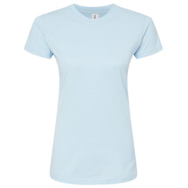 Tultex Women's Slim Fit Fine Jersey T-Shirt 2 of 3