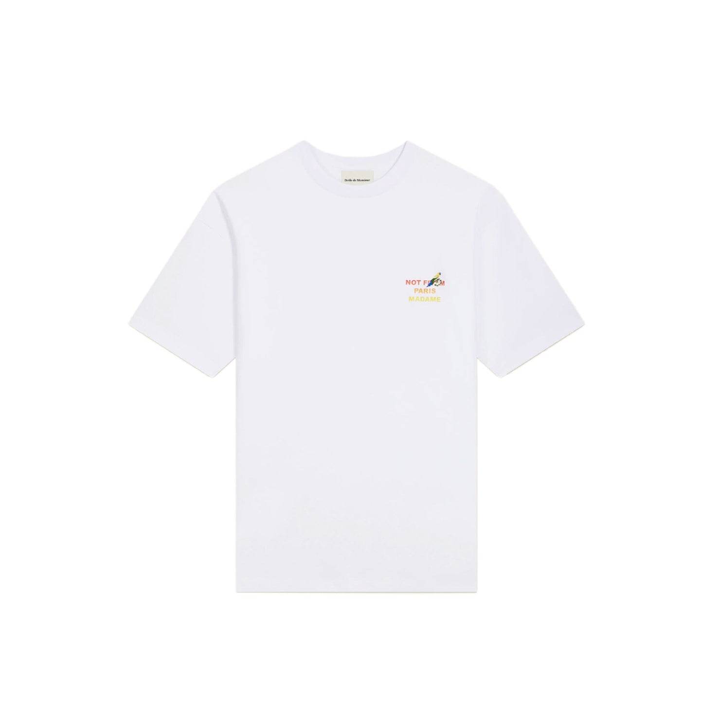 Drole De Monsieur Mens NFPM Perroquet SS Tee Cream