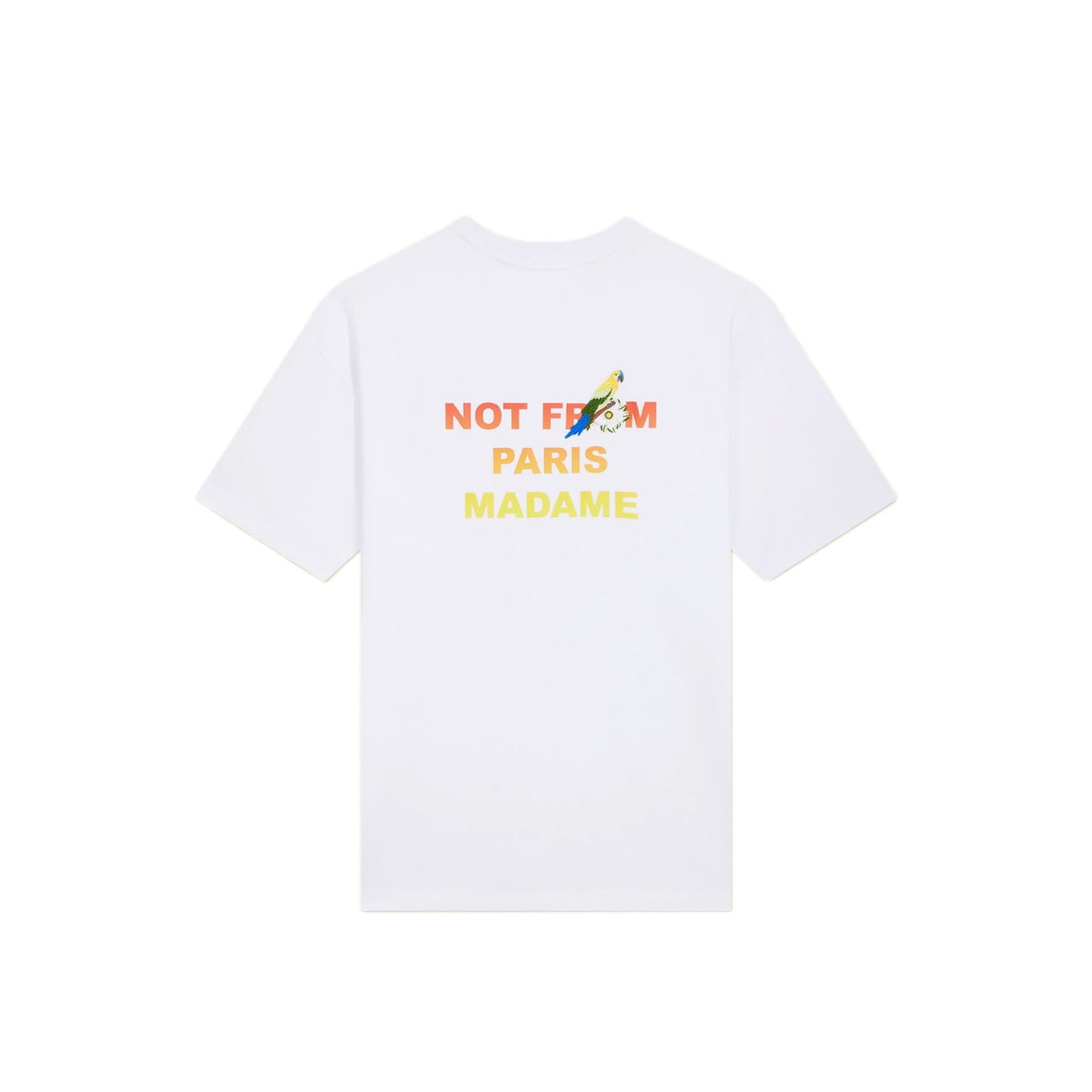 Drole De Monsieur Mens NFPM Perroquet SS Tee Cream