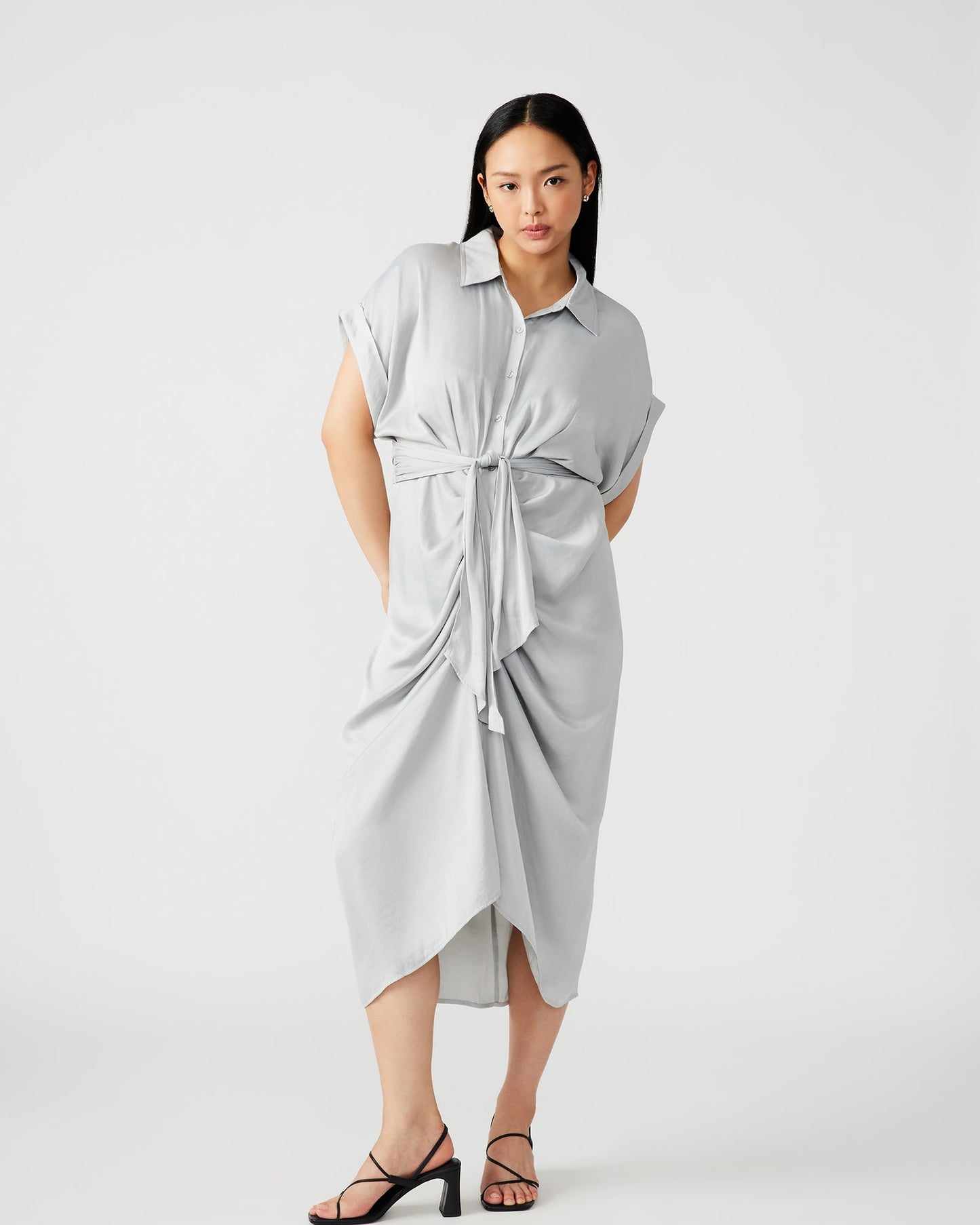 TORI DRESS SILVER