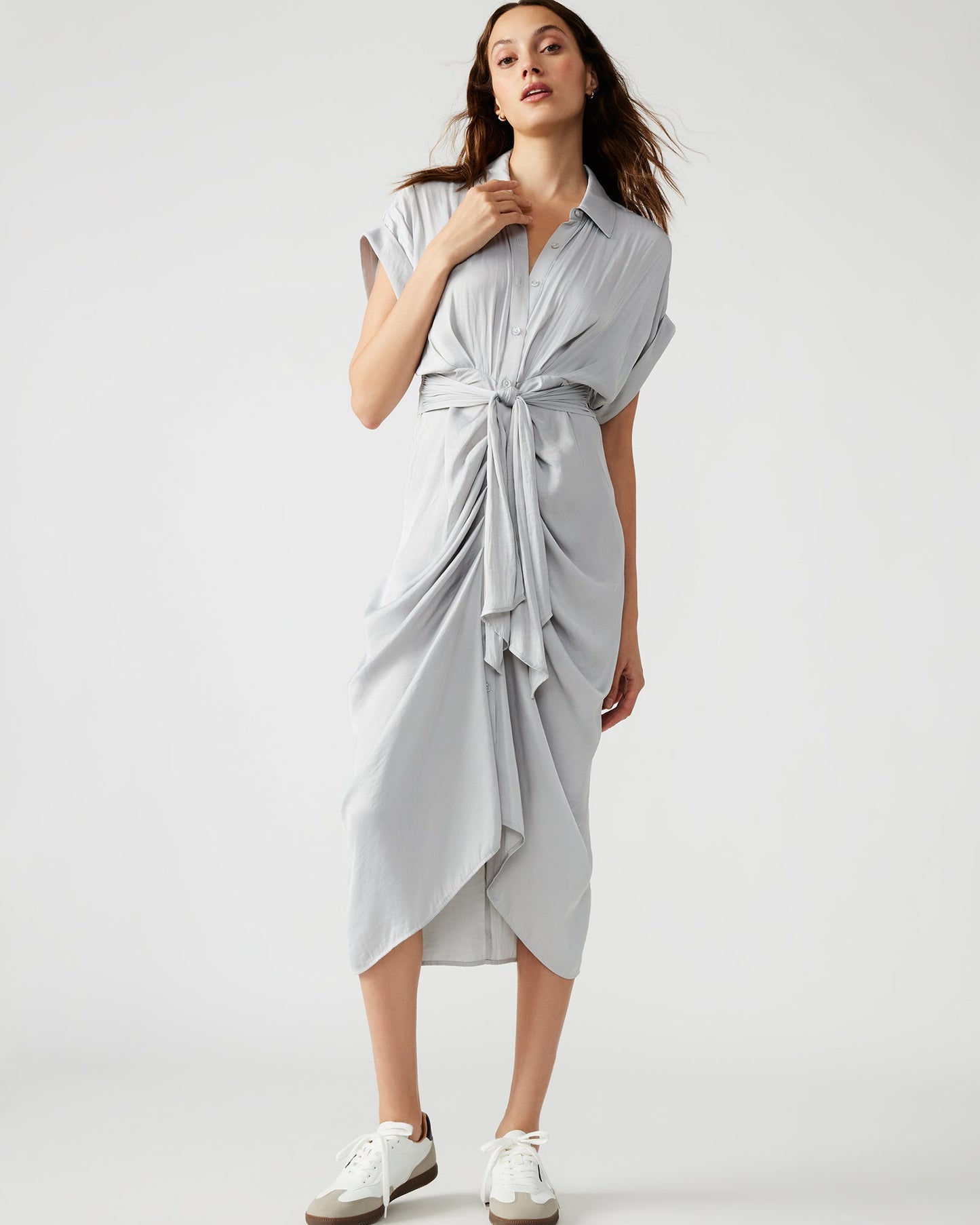 TORI DRESS SILVER