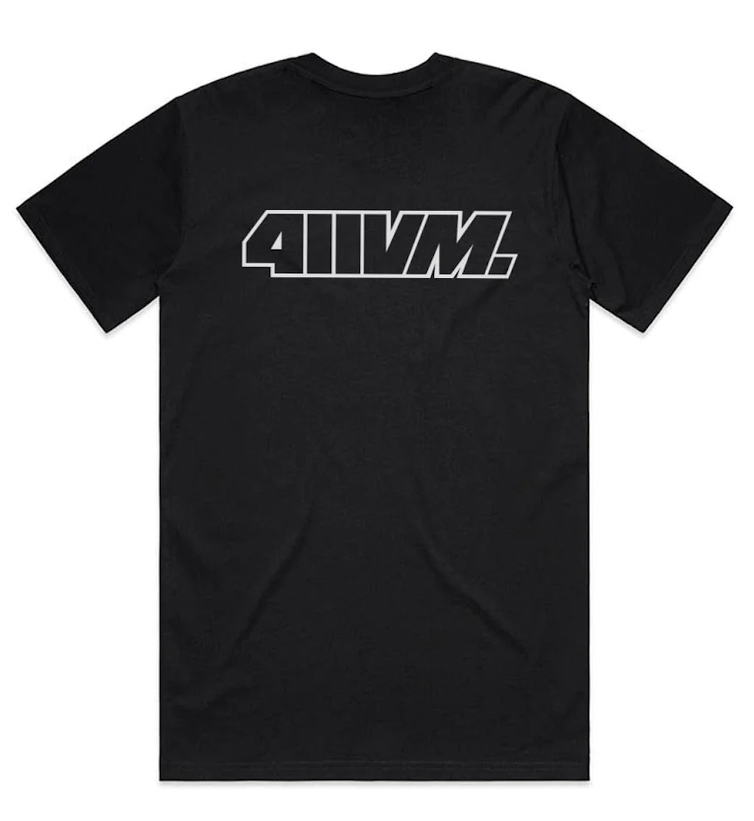 411VM - Transparent Tee (Black)