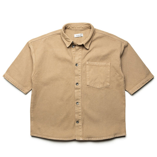 Flaneur Denim Shirt - Beige