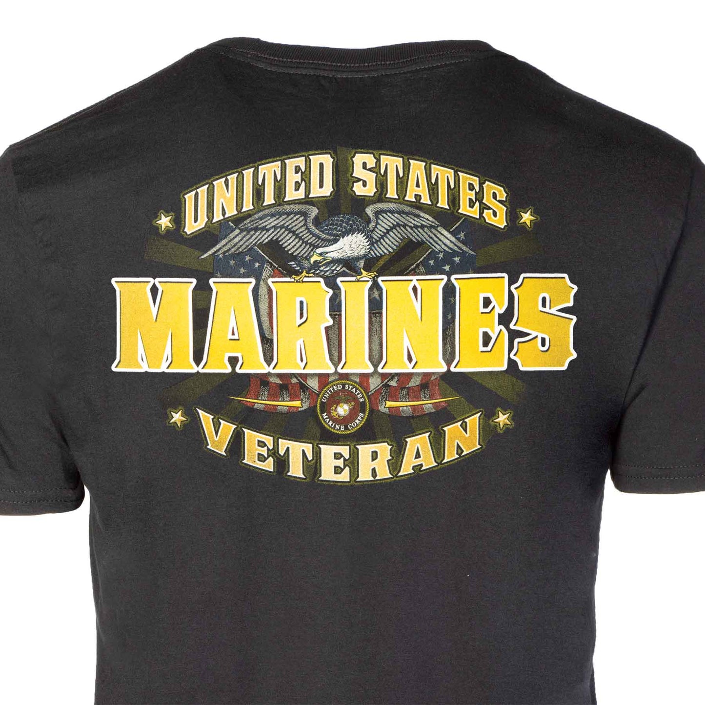 Marine Veteran Perched Eagle T-shirt