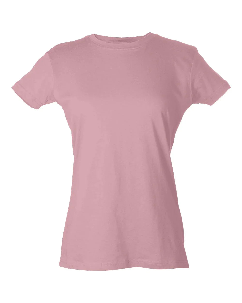 Tultex Women's Slim Fit Fine Jersey T-Shirt 2 of 3