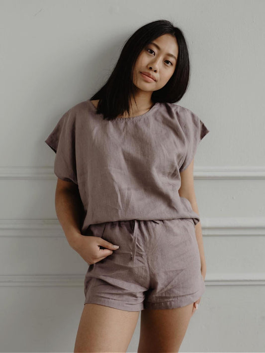 Cloud Nine Short Sleeve Pyjama Set | Multiple Colours