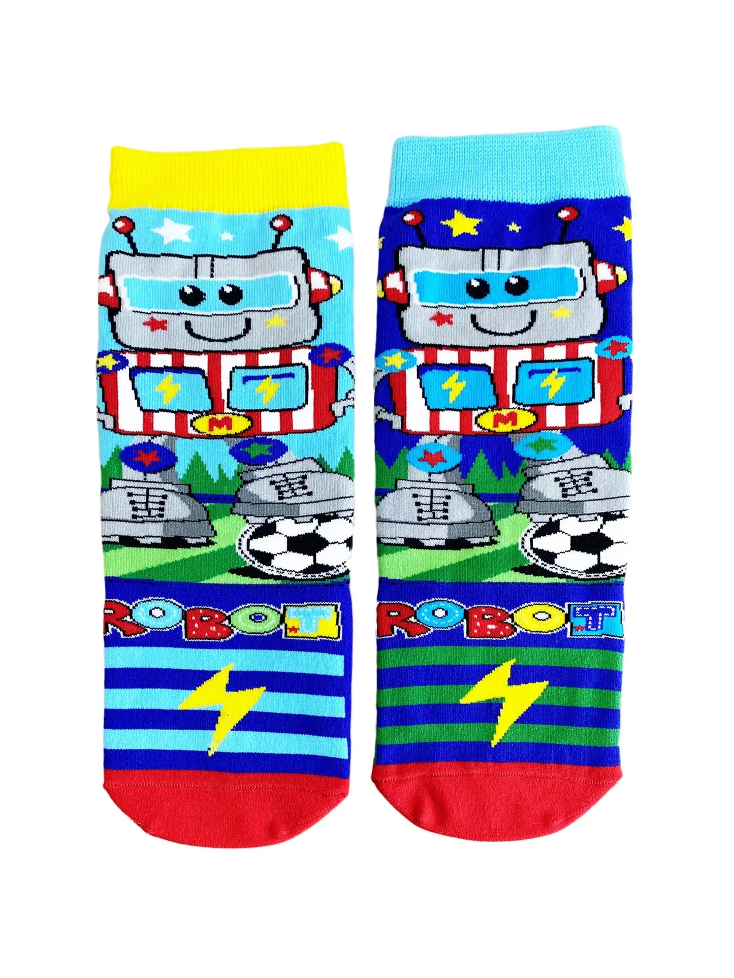 Madmia Crazy Socks - Robot (Ages 6-99)