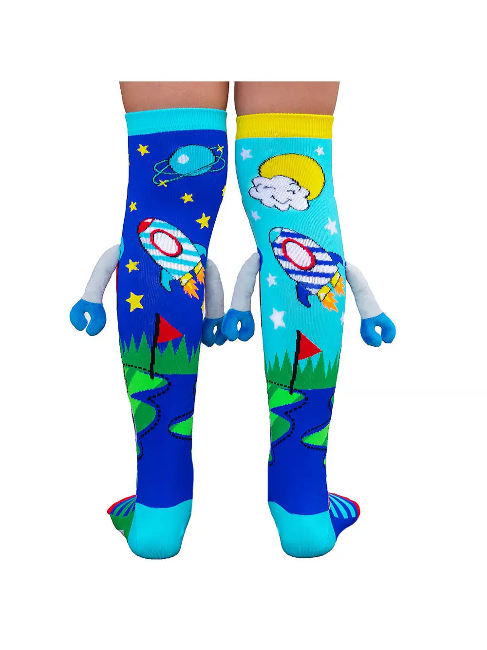 Madmia Crazy Socks - Robot (Ages 6-99)