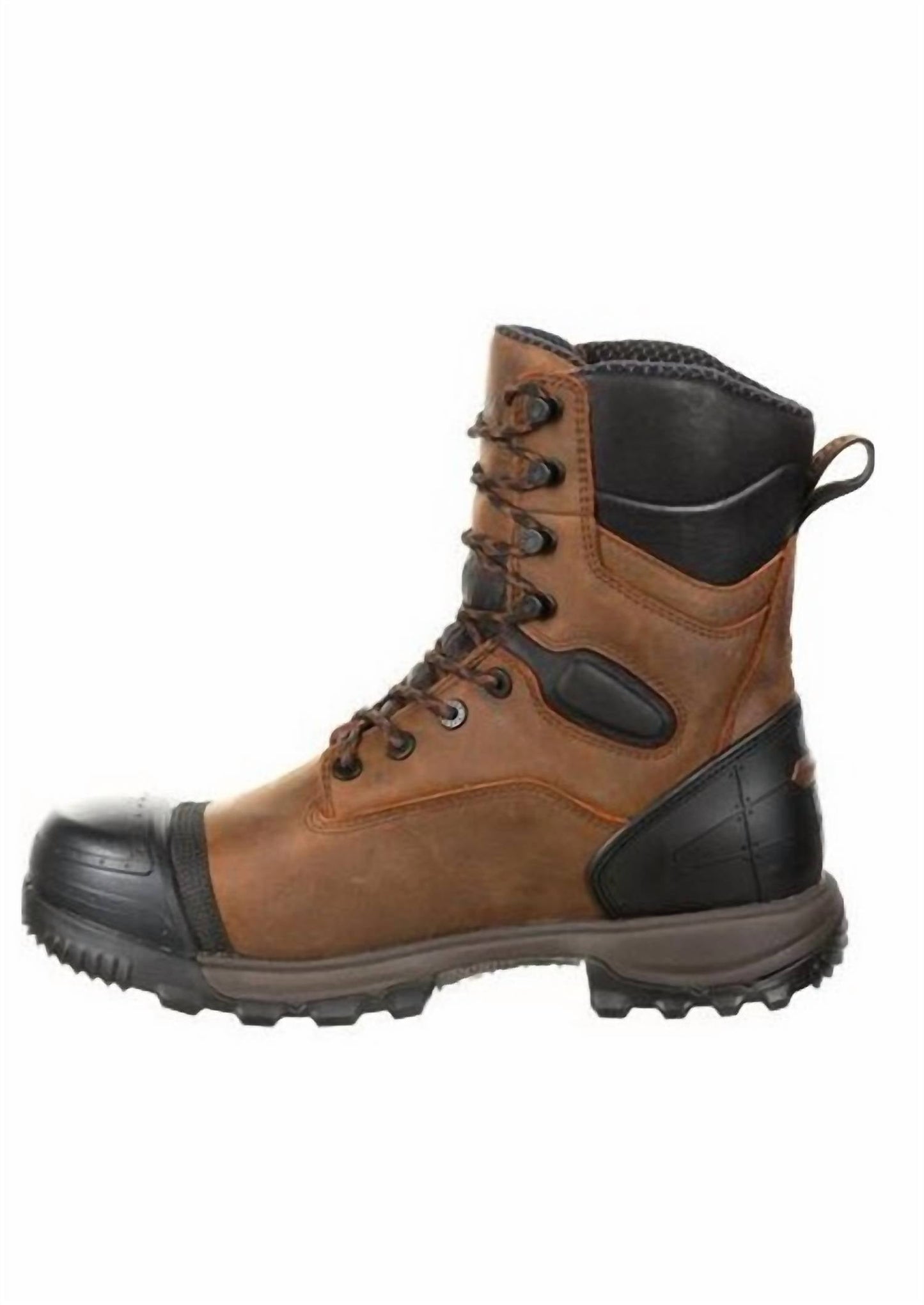 Men's Xo-Toe Composite Waterproof Work Boot - Wide Width In Brown