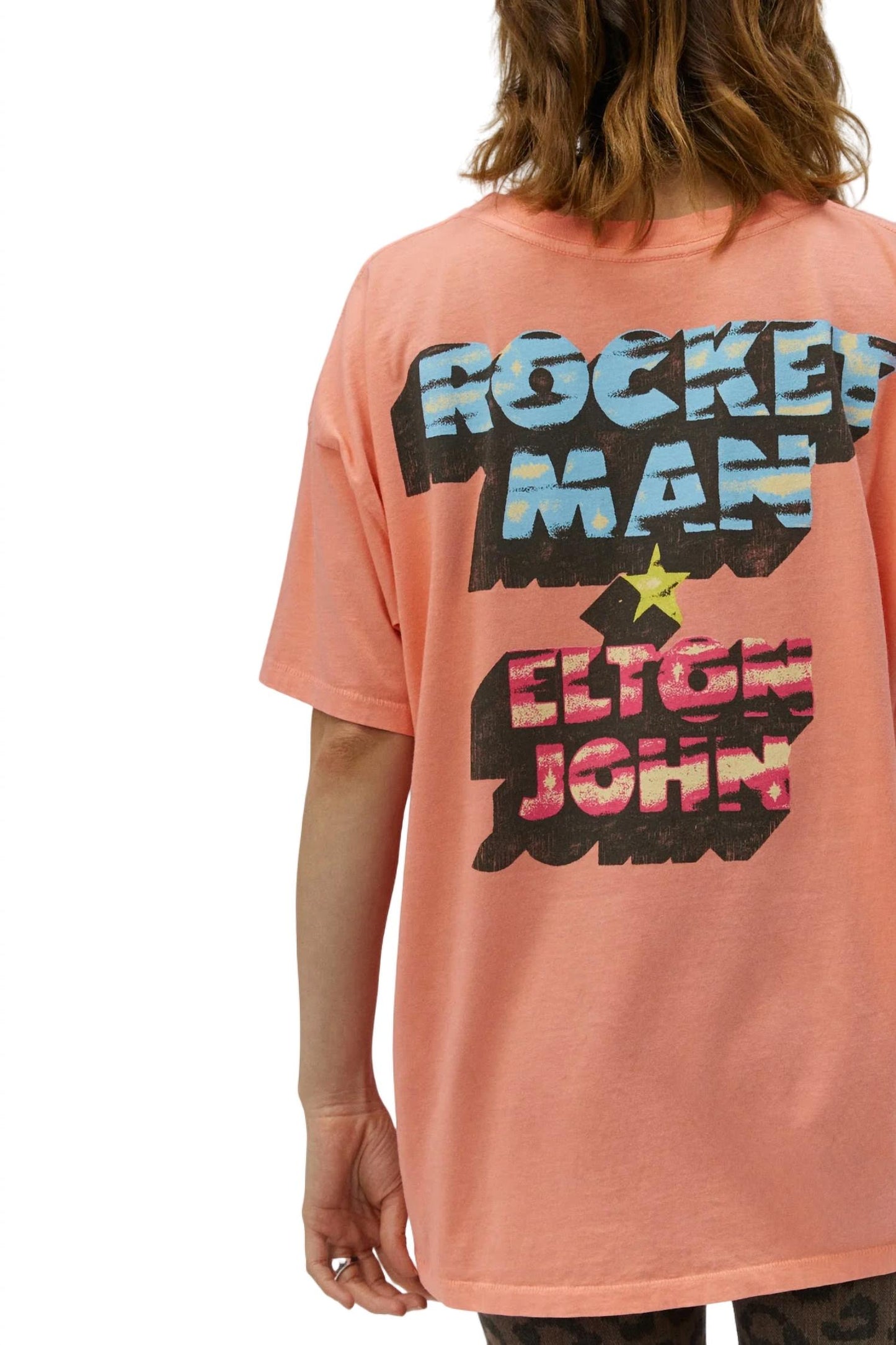 Elton John Honky Chateau Merch Tee In Desert Flower