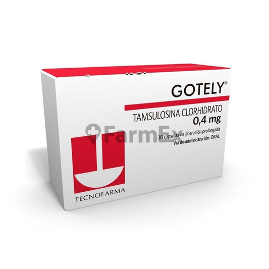 Gotely 0,4 mg  x 30 cápsulas